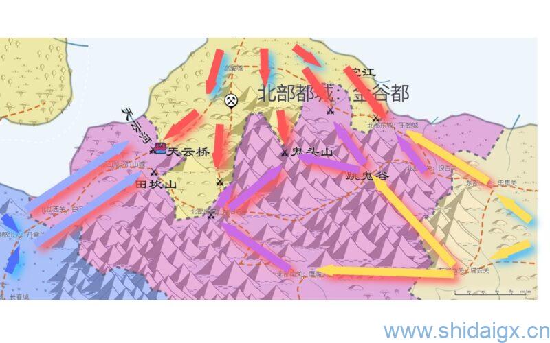 云烨与白鹿先生战略-掎角防御圈-东方大陆-世代