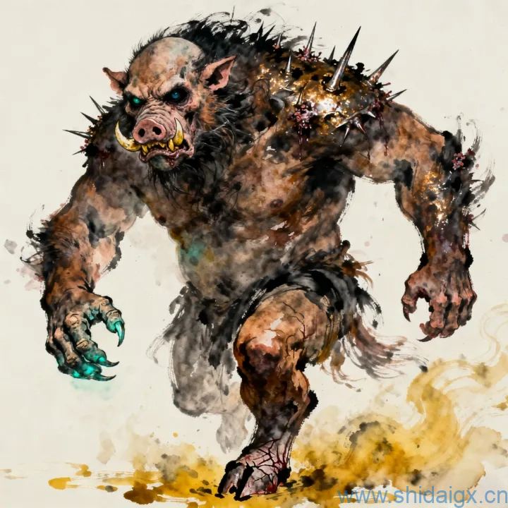 猾褢(huá huái)- 正乙级山海兽-世代