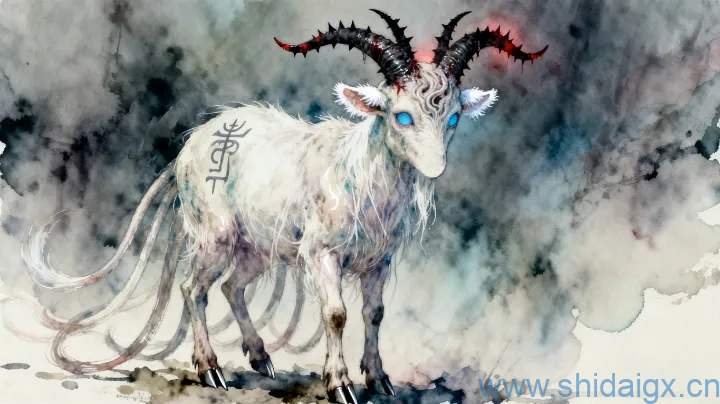 䍺(huán)又名 羊患 - 普通中阶山海兽-世代