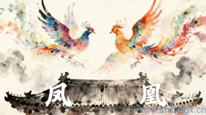 凤凰 又名 凤皇 - 传说-世代