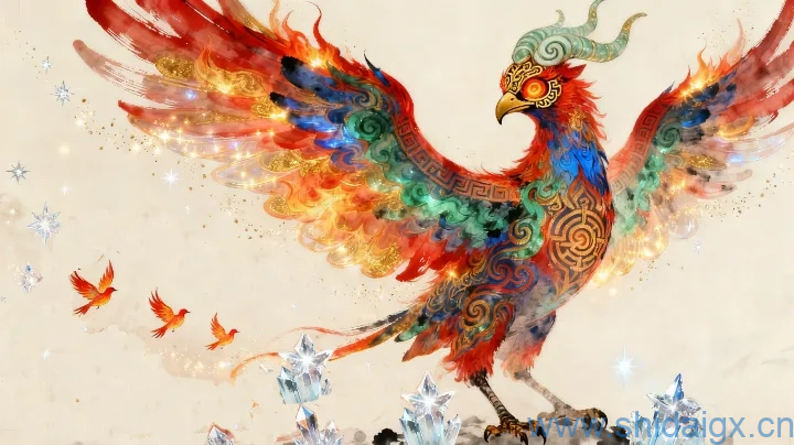 赤鷩（chì bì）又名 华虫 - 副甲级山海兽-世代