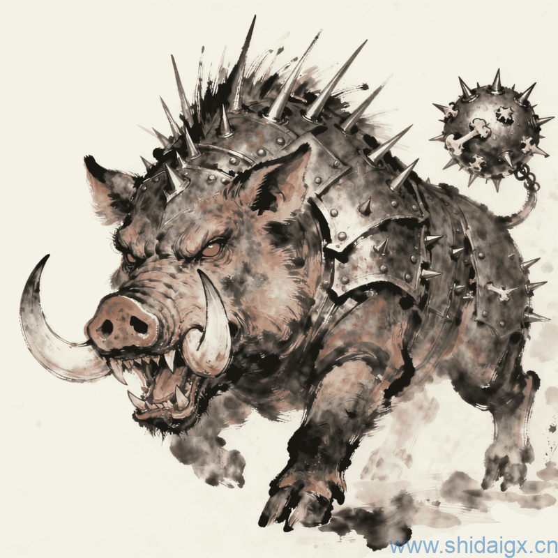 豪彘（háo zhì） - 副乙级山海兽-世代