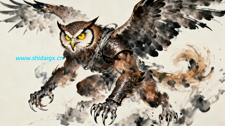 蜼（wèi） 又名 人面鸮 - 副乙级山海兽-世代