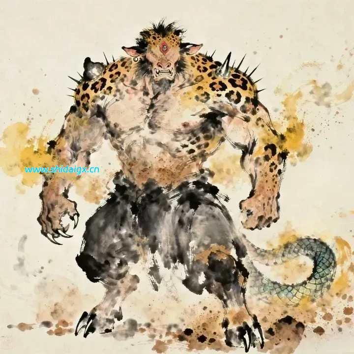 诸犍 (zhū jiān ) - 品军级山海兽-世代