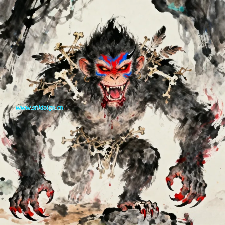 山魈（shān xiāo） - 副乙级山海兽-世代