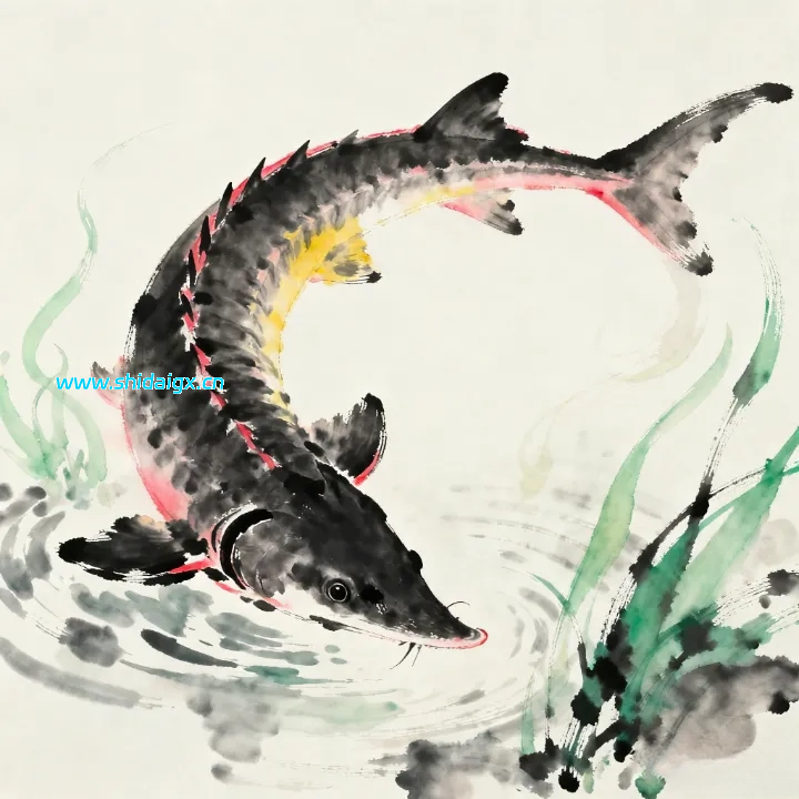 鳣鲔（zhān wěi 又名 鲟鱼） - 普通初阶山海兽-世代