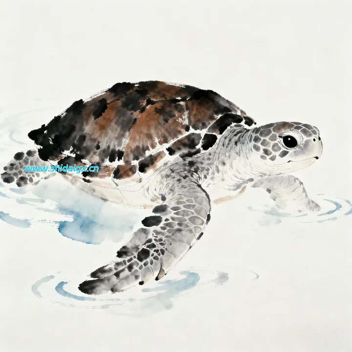 蠵龟（xī guī 又名 大西洋蠵龟） -  普通初阶山海兽-世代