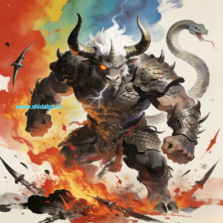 蜚fěi - 正乙级山海兽-世代