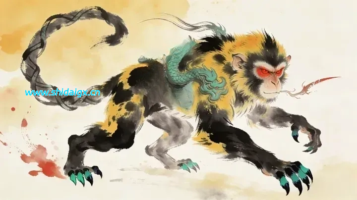 猿蜼yuán wèi - 普通高阶山海兽-世代